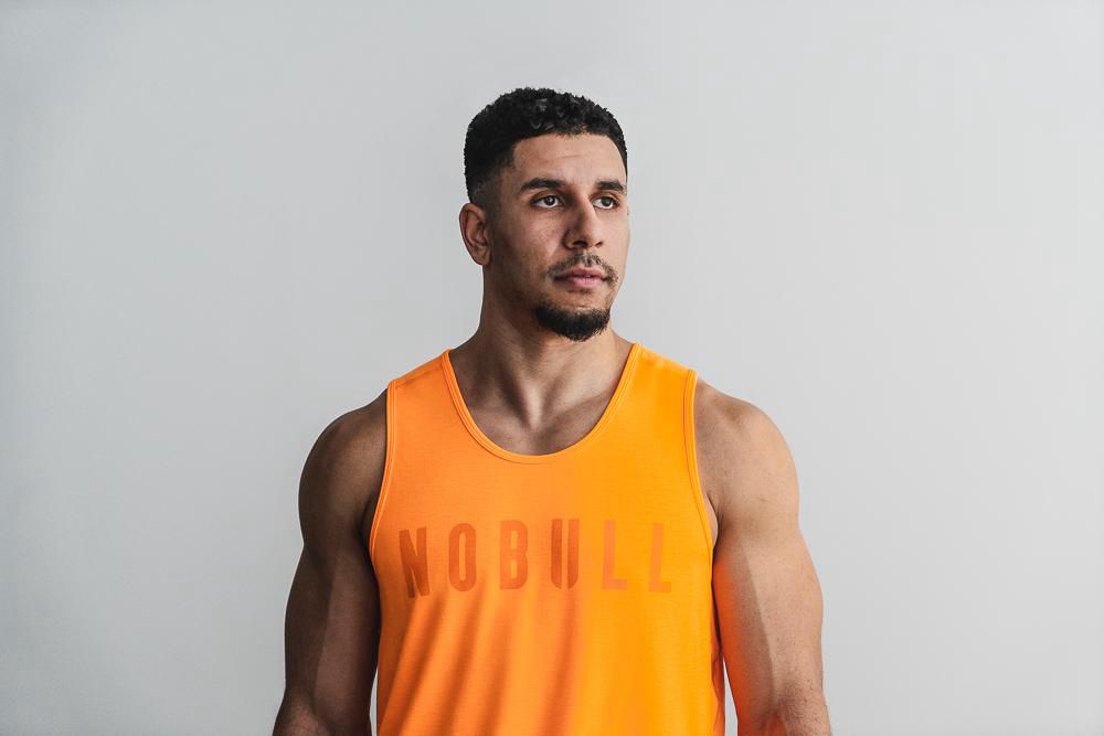 Débardeurs NOBULL Homme Orange - NOBULL,France (3641-JBEFY)